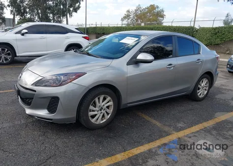 2013 Mazda Mazda3 I Touring z USA, uszkodzony, nr VIN JM1BL1VP0D1783123